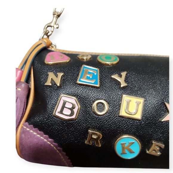 Dooney & Bourke Lindsay Lohan Collection Vintage Tassel Satchel #2 - Picture 5 of 14